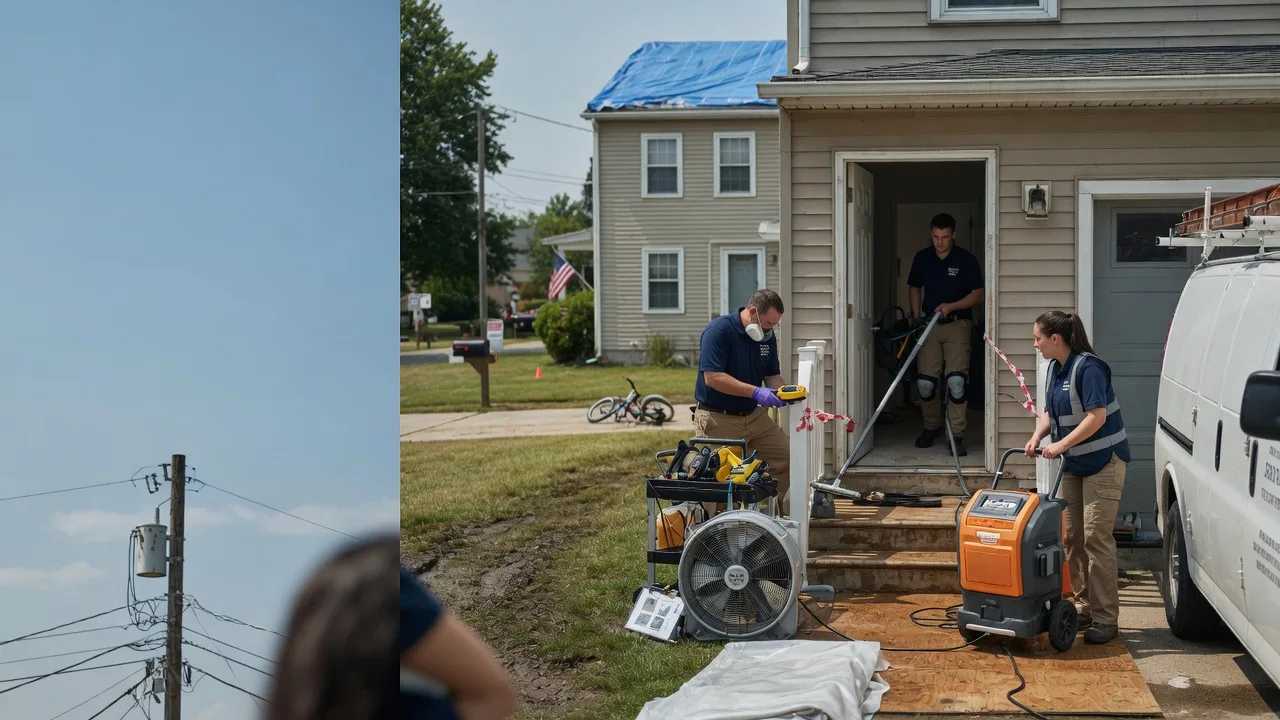 Water Damage Repair in Peebles, OH near me